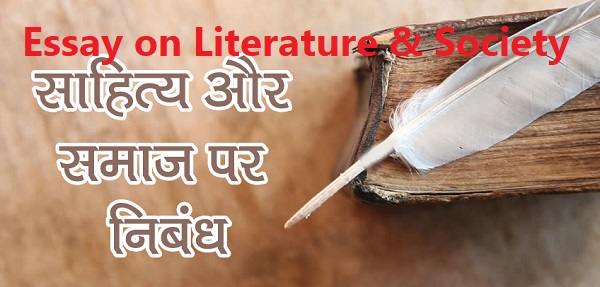 literature essay hindi