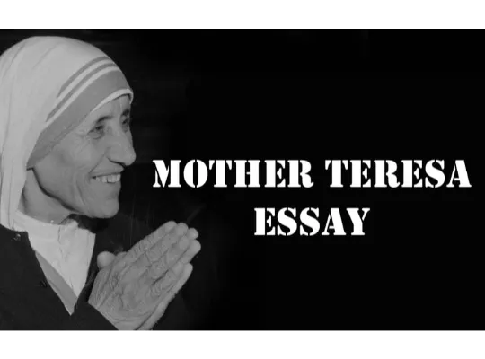 Mother-Teresa-Essay in english